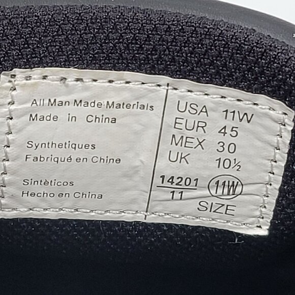 Safe T Step Oil Slip Resistant Men's Black Work Shoes US Size 11W - Picture 8 of 8